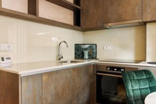 Center Queen size bed Sofa additional living area for 2 - 2