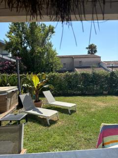 Maison Antibes avec jardin privatif, 4 chambres, calme dans résidence avec piscine - Antibes - 9