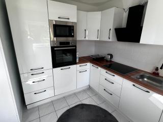 Apartment Ferienwohnung mit Grünem Blick Terrasse & Neu saniert Bordinghaus 24h Check-In in Freudenberg am Main - Freudenberg am Main - 8