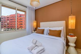 NEW Gueliz Plaza View Apartment - Marrakech - 4