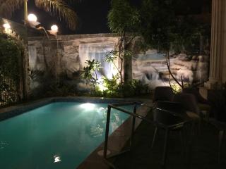 modern villa with coverable warm pool sheik zayed compound - 6