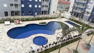 Apartamento com piscina e churrasqueira na varanda frente a praia - 5