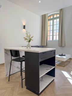 T2 luxe 100m Port 2Toulon Clim Wifi fibre SmartTV - Toulon - 0