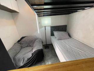 cozy Loft 6, air conditioning, WI-FI, TV, kitchen - Nova Iguaçu - 1
