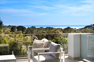 Infinity Pool & Fireplaces with Sea View Trees - Mount Martha - 6