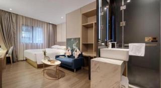 Echarm Hotel Guangzhou Gangding Huashi Metro Station - Canton - 9