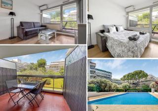 Joli studio 4 pers piscine tout confort - Juan-les-Pins - 8