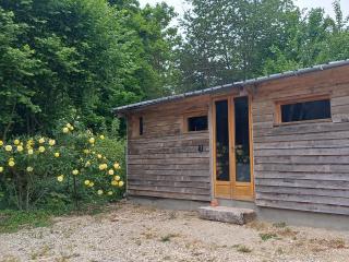 Chalet avec bain à remous à Saint-Loup-Terrier - - 6