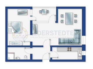 Wohnung 35 Strandlaeuferkoje ID 177 - Sankt Peter-Ording - 6