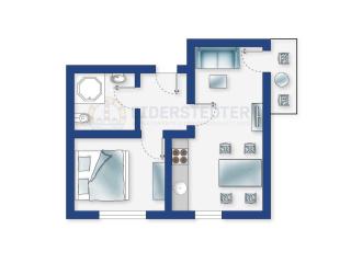 Wohnung 3 ID 181 - Sankt Peter-Ording - 1