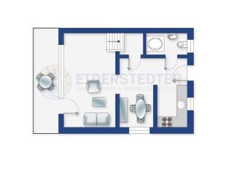 Hausteil 74b Friesenglueck ID 321 - St. Peter-Ording - 8
