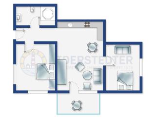 Wohnung EG rechts ID 137 - Sankt Peter-Ording - 2