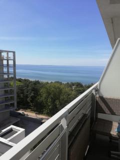 Meerblick Appartement Hochbett Küche Boxspringbett MM - Międzyzdroje - 9