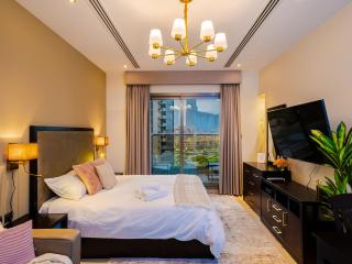 Cozy Studio with Burj Khalifa Views - Dubái - 5