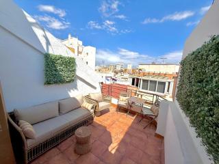 ATICO 4 con Terraza en Centro, Casco Histórico con Aire Acondicionado y Wifi - Almería - 2