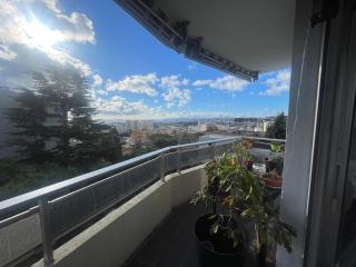 Large 2-room bright sea view near airport - Nizza - 4