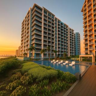 Lovely 1BR w Sunset near Solaire, Okada, Airport - Manila - 4