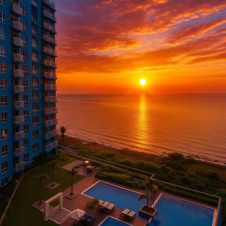 Lovely 1BR w Sunset near Solaire, Okada, Airport - Manila - 3