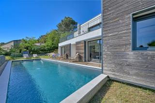 Villa Alta Vista avec Piscine, Clim, Vue - Villeneuve-lès-Avignon - 9