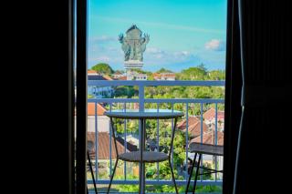 Murna Villa 3, A modern Balinese wooden house 360 GWK view - Ungasan - 8