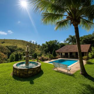 Casa Cinematográfica com Piscina Area Gourmet Sauna Lago Espaço de Festa - Juiz de Fora - 7