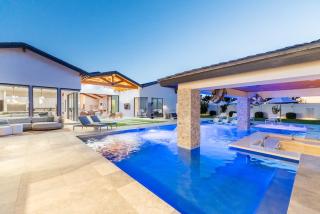 HOZHO Estate on Desert Hills Villa Pool 80k Golf Sim - Scottsdale - 9