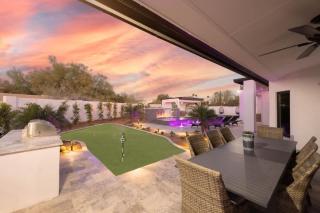 HOZHO Residence on Mountain View Villa Theater Arcade - Scottsdale - 8