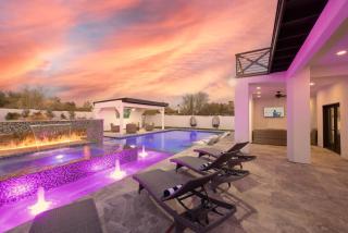 HOZHO Residence on Mountain View Villa Theater Arcade - Scottsdale - 7