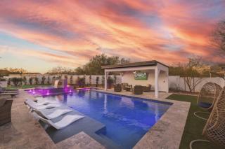 HOZHO Residence on Mountain View Villa Theater Arcade - Scottsdale - 2