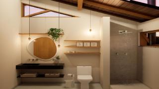 Loft com hidro casal, ar cond/lareira, churrasqueira gourmet - Penha - 2