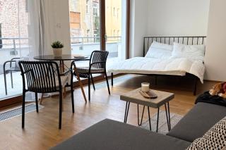 Modern Studio with Spacious Terrace Prague Anděl - Praga - 8