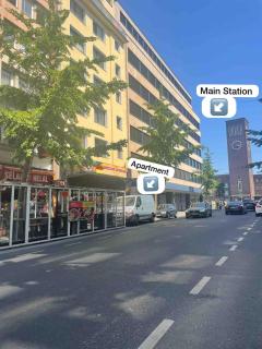Zentrale Wohnung direkt am Hauptbahnhof - Bismarck - Düsseldorf - 7