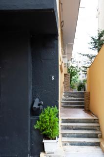 55sqm, sea view , Free Parking on the road, 2 Smart Tvs ,7min Center - 2min Music Hall - Tessalónica - 5