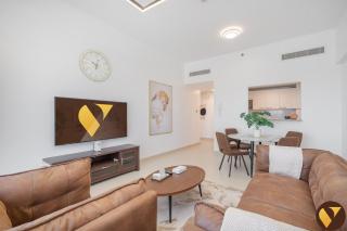 Vogue Brand New Spacious One Bedroom Apartment with Pool, Kids Area, Jumeirah Village Circle JVC - 4