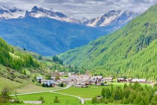 Les granges d'Arvieux vue sur le Queyras - Arvieux - 0