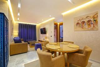 Heart of City 2BR 2Patios Fiber AC Modern New Calm - Marrakech - 1