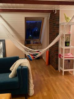 Spacious apartment with loft livingroom and workspace - 7