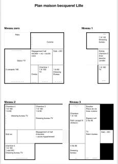 maison 22 couchages prox gare et centre Max 10 chambres - Lille - 1