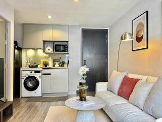 Serene Stylish 1BR - Ultra Fast Wifi - BTS Ekamai - Bangkok - 5
