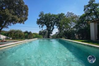 Villa climatisée, piscine et terrain de pétanque - Vallabrix - 8