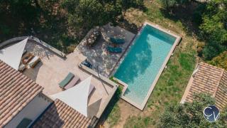 Villa climatisée, piscine et terrain de pétanque - Vallabrix - 9