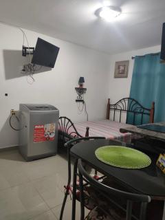 apartamentito tipo estudio AMUEBLADO tranquilo y acogedor cocina y baño privado independiente en CHANIS cerca de Costa del este - Panama (ville) - 7