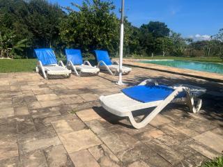 Chacara com fogueira e piscina em meio a natureza - 6