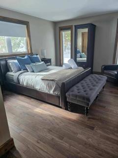 Lakefront luxury Private dock hot tub Boating 300mbps unlimited Wifi - Saint Adolphe D'Howard - 6