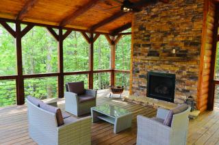 New Exterior- Sleeps 8-Hot Tub-Games Galore-Nature - Morganton - 9