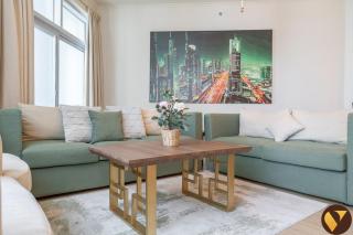 Vogue Marina Torch 45th Floor Sea, Skyline View with balcony - 2