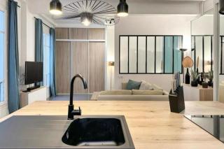 Loft Carré d'or - Wifi, climatisation, 4 personnes - Nice - 9