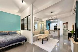 Loft Carré d'or - Wifi, climatisation, 4 personnes - Nice - 8