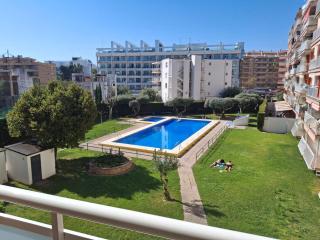 Apartamento en Salou con piscina y A-C y garaje - Salou - 0