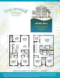 Blue Cascade Cottage Near Disney With Margaritaville Resort Island H2O Access - 8064Ls - Orlando - 5